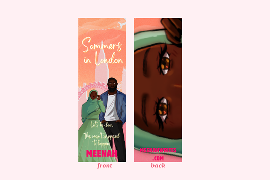 Sommers in London Bookmark - Fatima Close-up